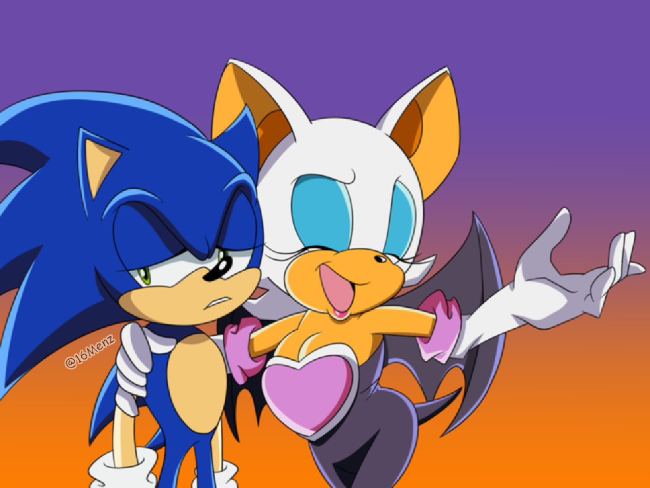 Sonic Rouge IDW 59 Redraw page 6 full