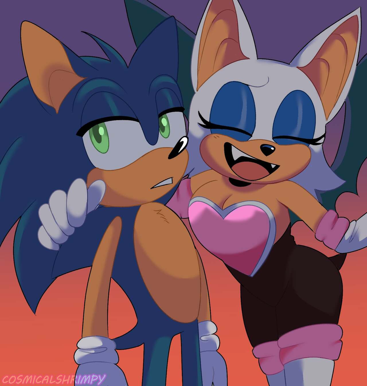 Sonic Rouge IDW 59 Redraw page 9 full