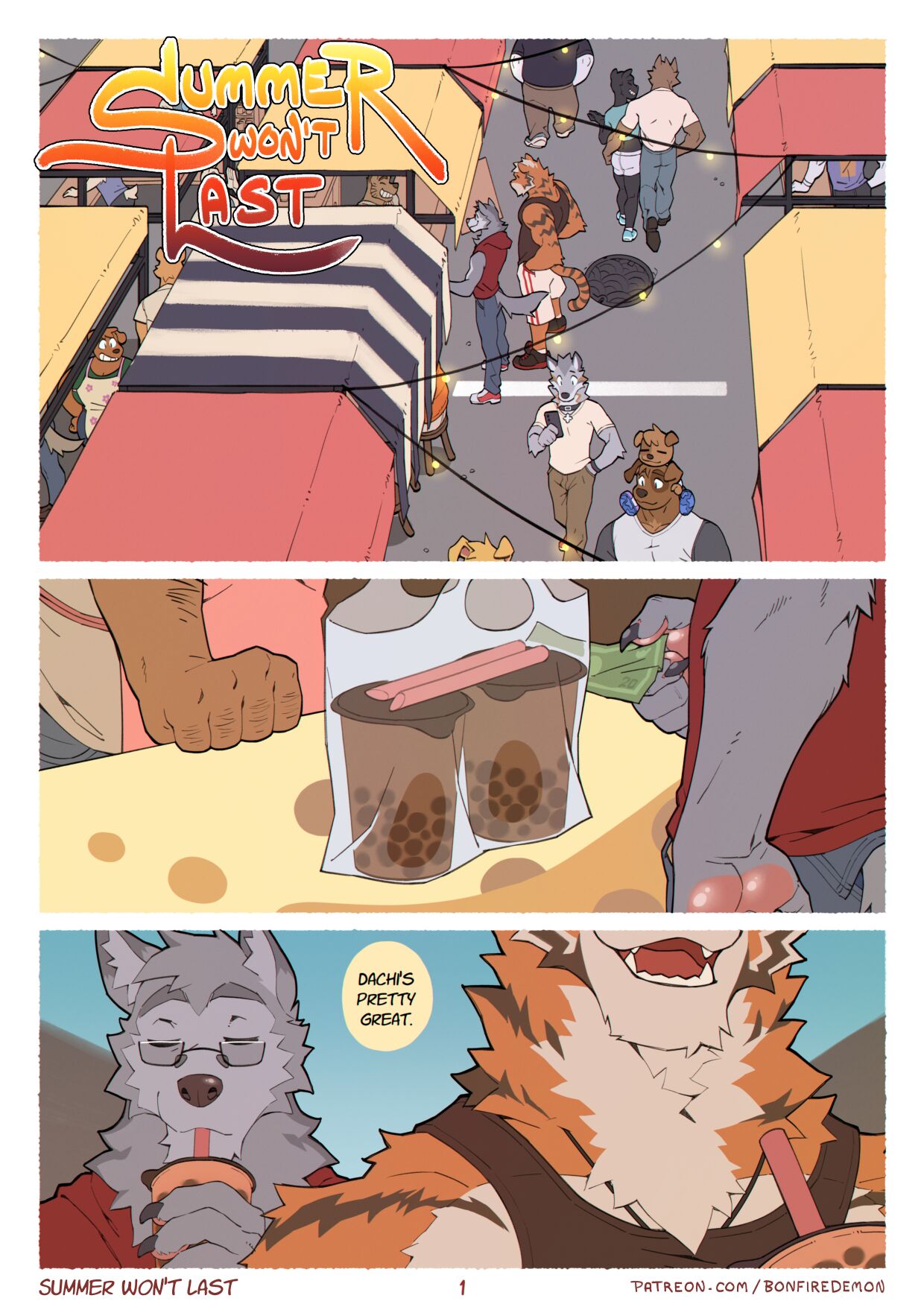 Artist - Bonfiredemon page 1 full
