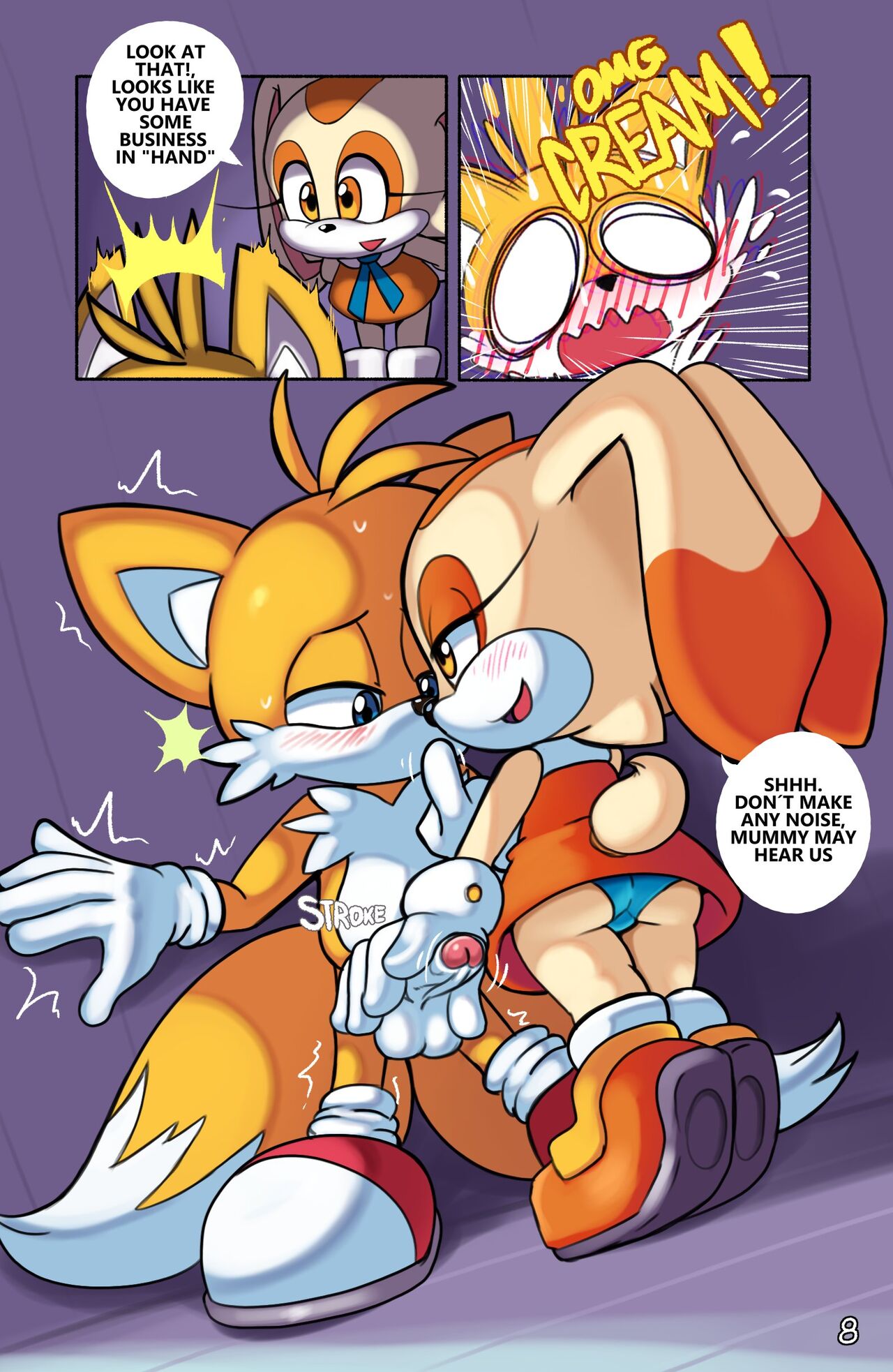 Tails Gamer Moment page 9 full