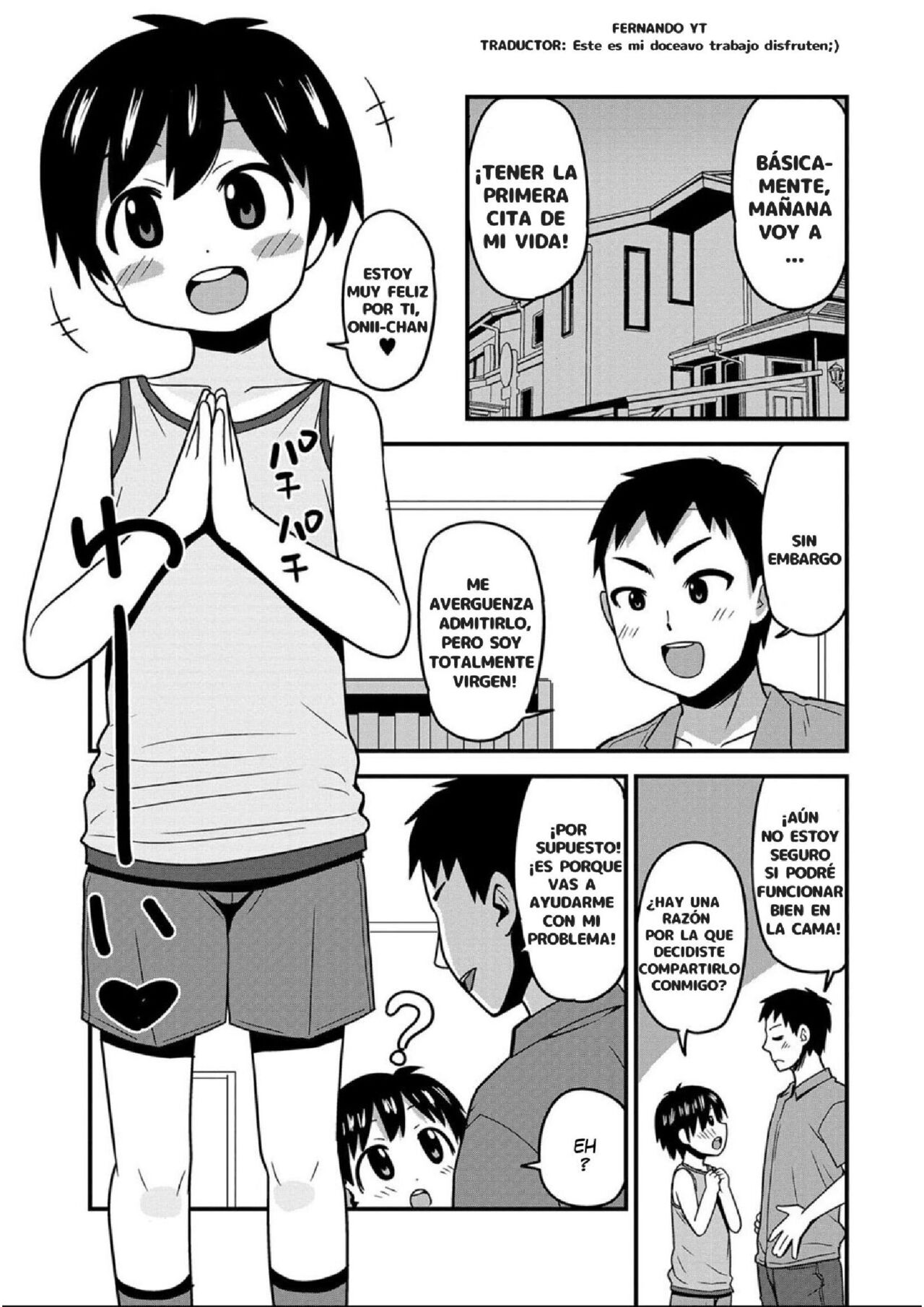 Onii-chan No Hajimete Wa Zenbu Boku To | La primera vez de Onii-chan sera conmigo page 1 full