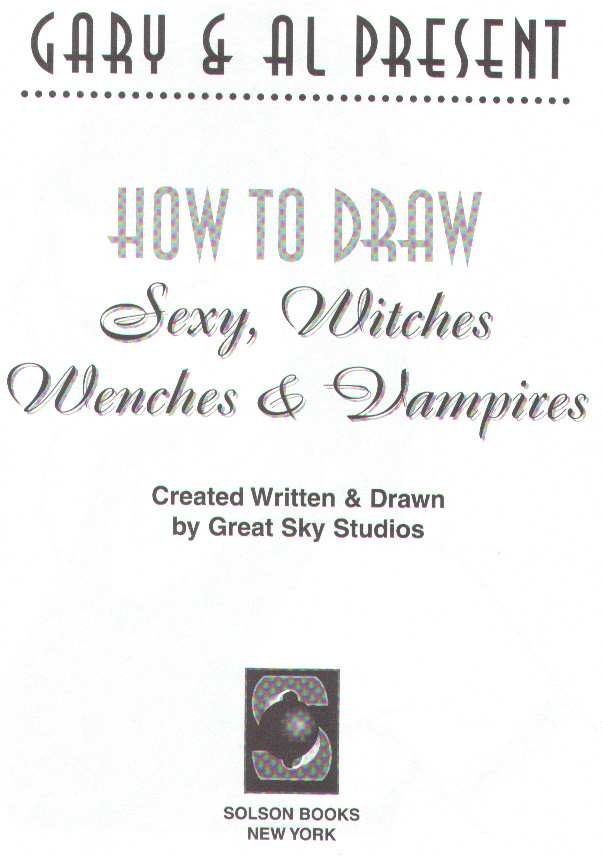 How To Draw Sexy Witches, Wenches & Vampires page 2 full