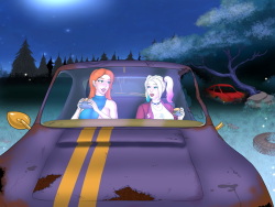 FutaBox - Couple in the car