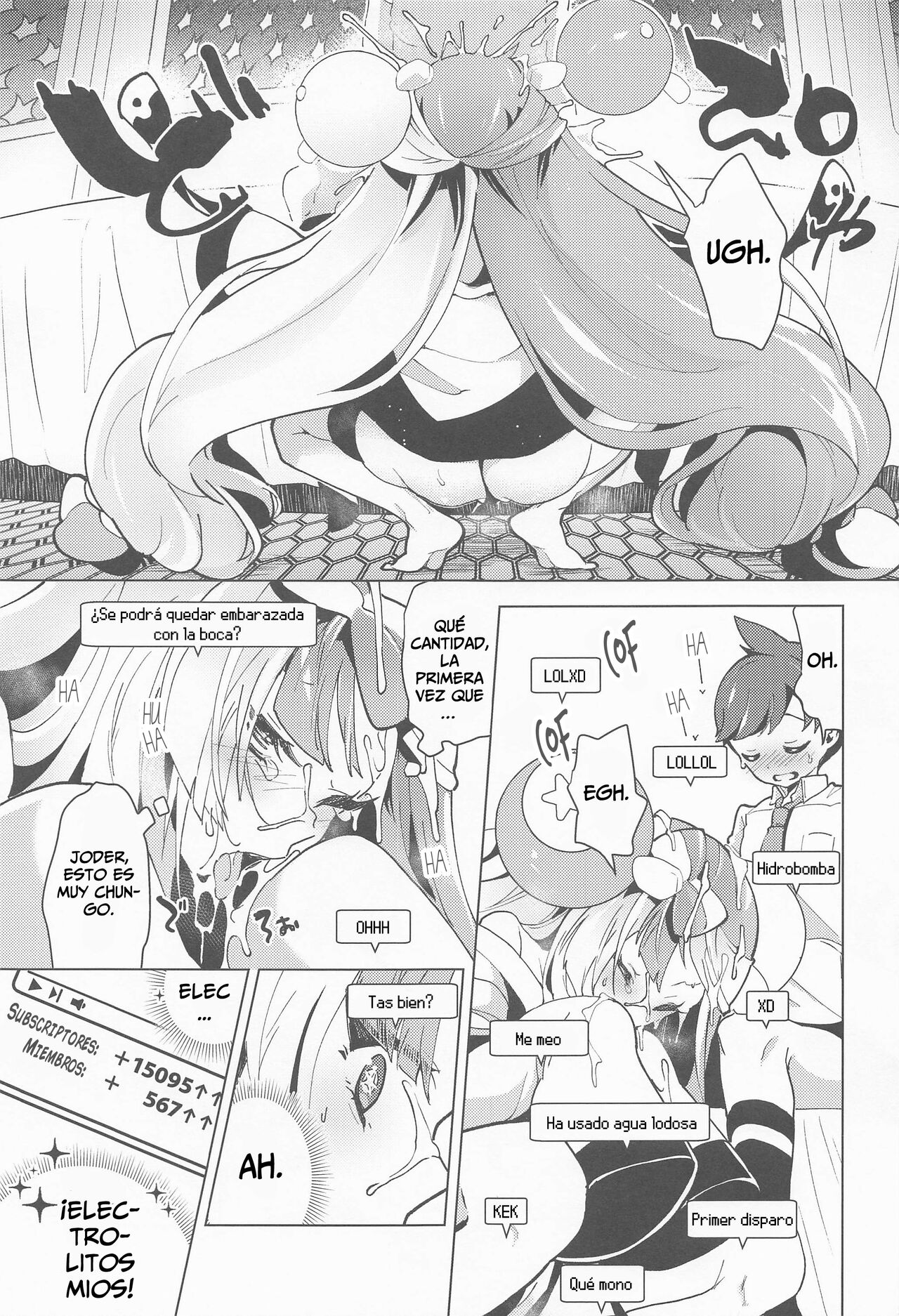 Nanjamo to Ura Gym Challenge!! | ¡¡E-Nigma en, El Combate de Gimnasio Secreto!! page 10 full