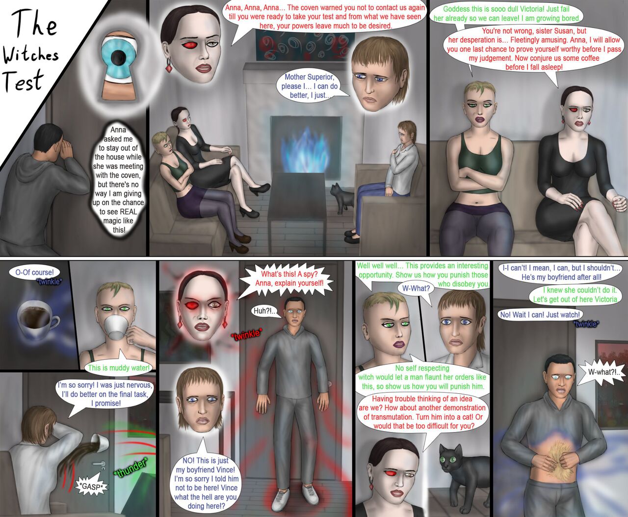 The Witches Test page 1 full
