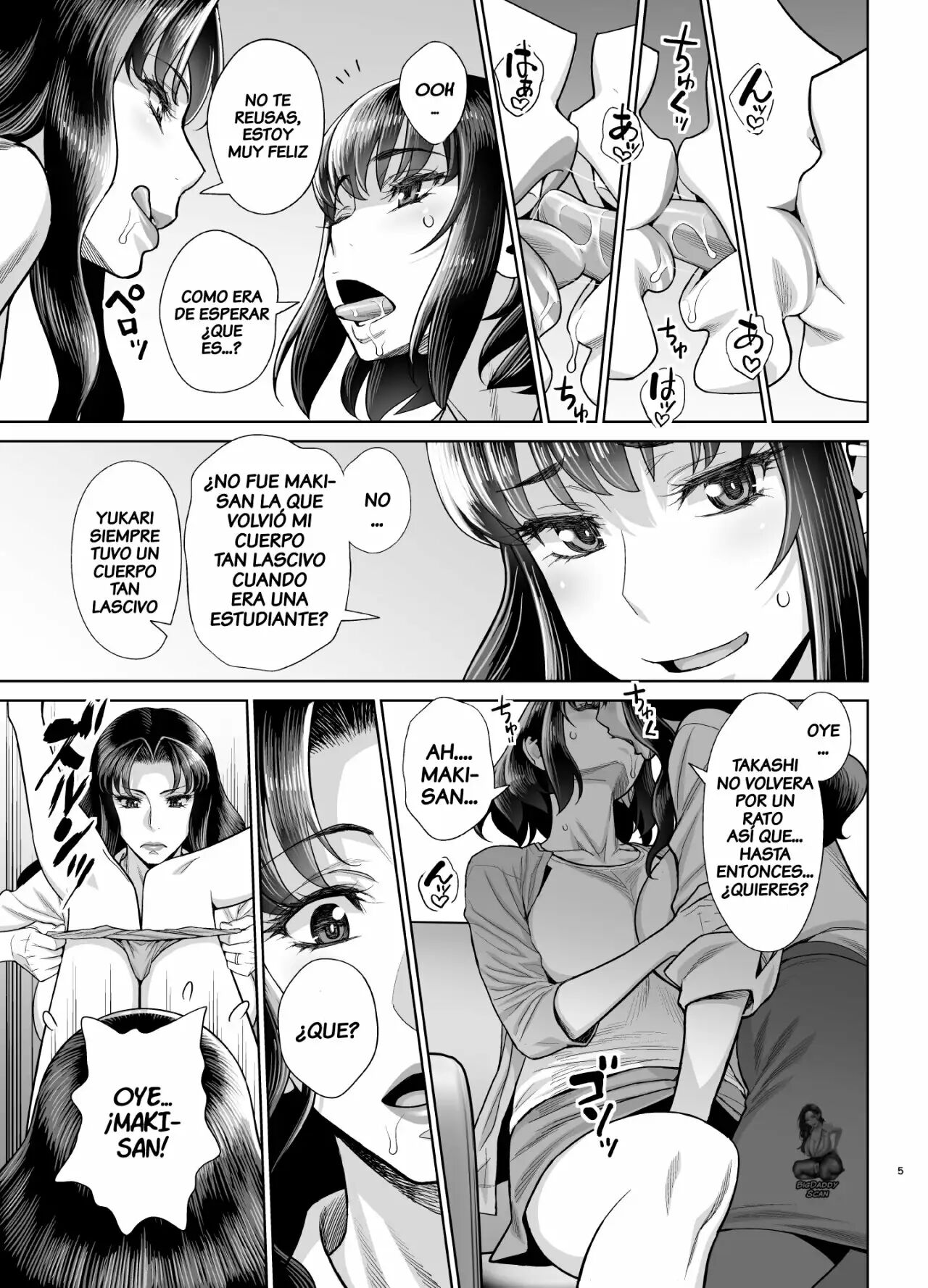 Yukari to Takeshi no Fucking Sankan-bi | El Jodido Dia De Visita De Yukari y Takeshi -Hermosa Mujer Casada Yukari Makimura 4- page 5 full