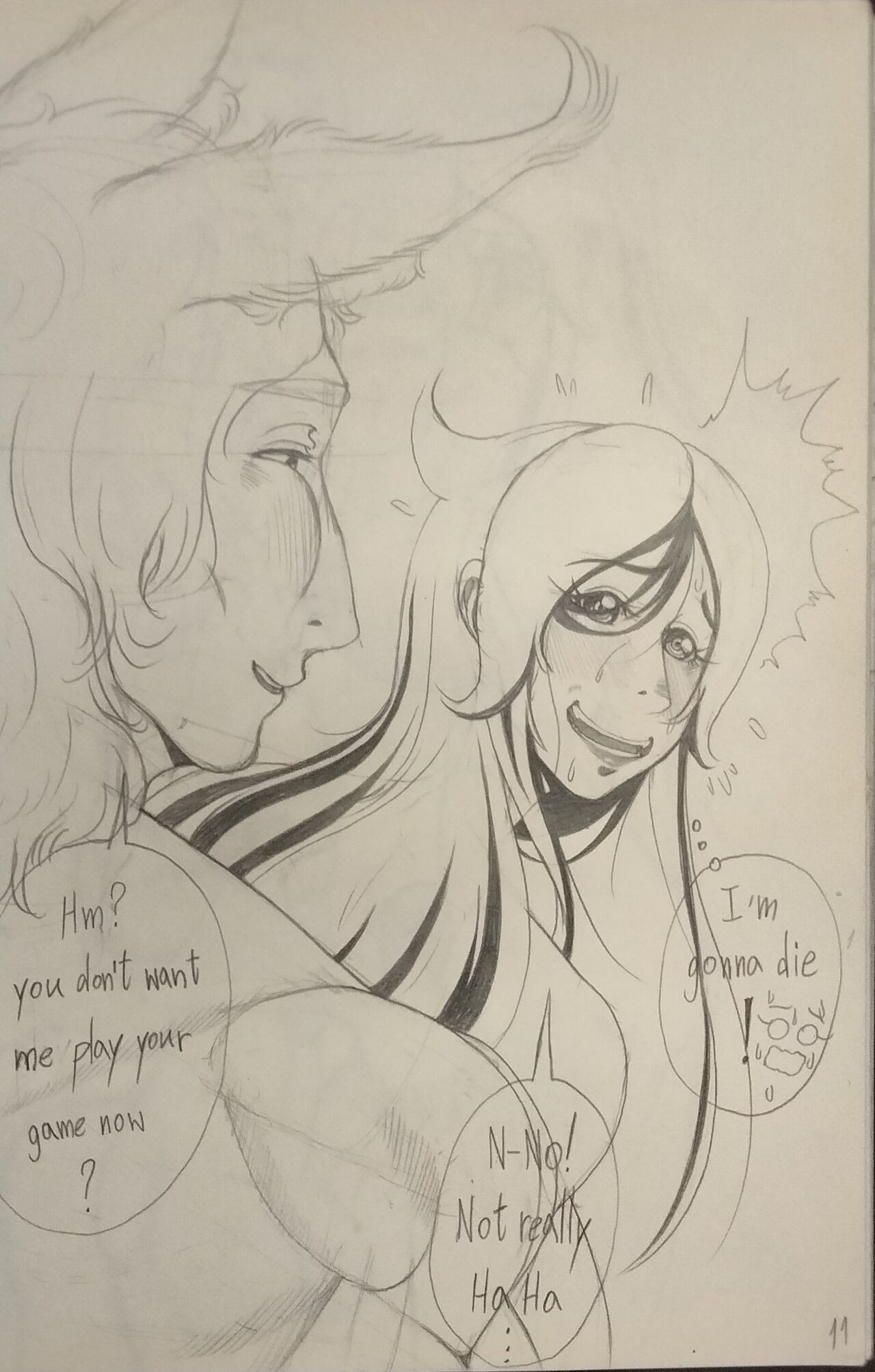 Grandcy fun with a horseman. page 3 full