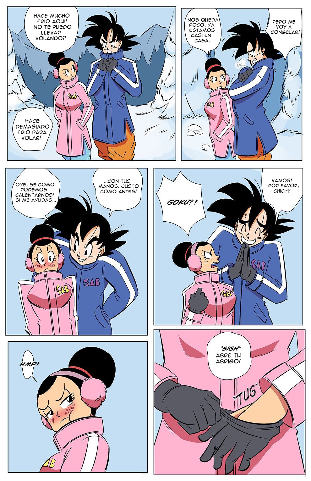 Goku x Chichi - Heating Up page 2 full