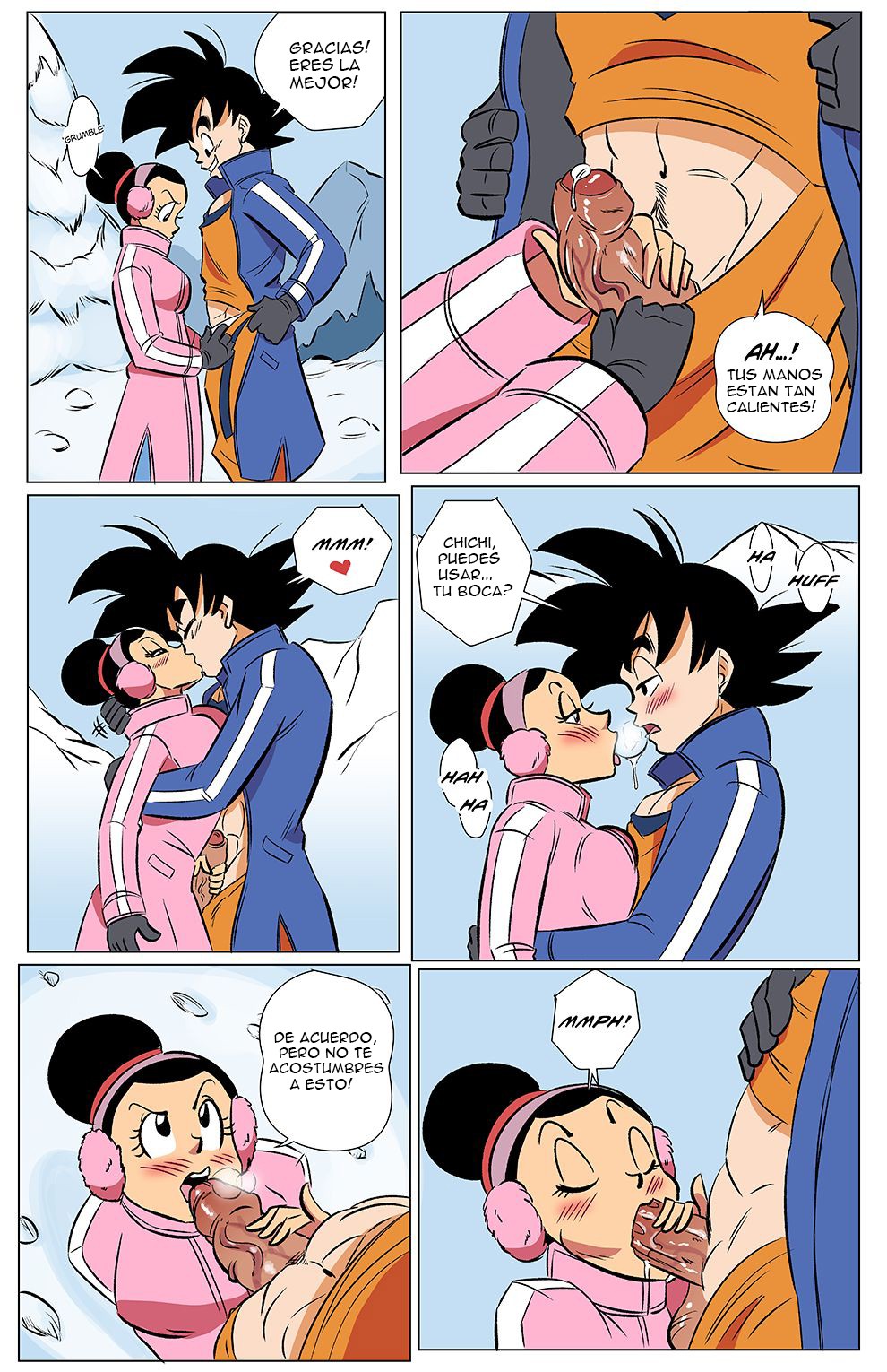 Goku x Chichi - Heating Up page 3 full