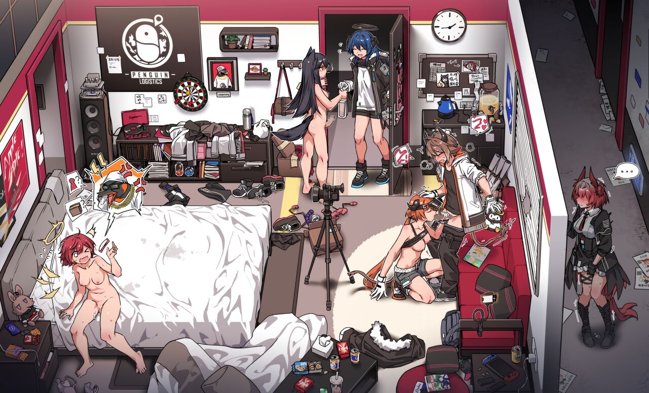 Penguin Sex Party page 5 full