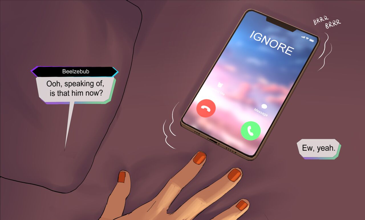 Beelzebub answers the phone for you page 1 full
