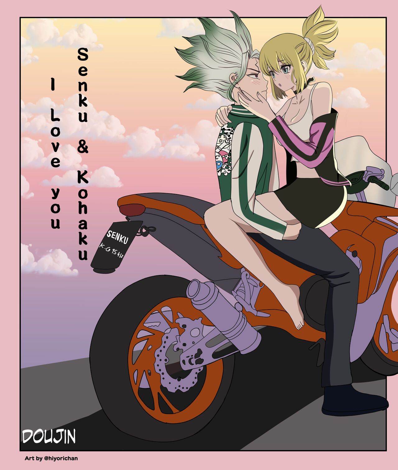 Senku and kohaku I love you page 1 full