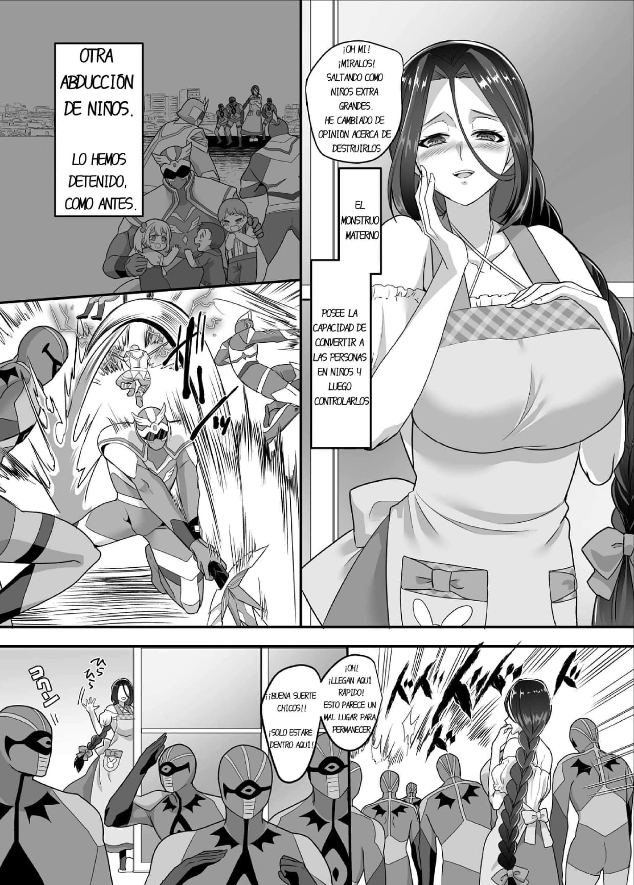 TS Omorashi Hero wa, Mama ni Katemesen! page 3 full