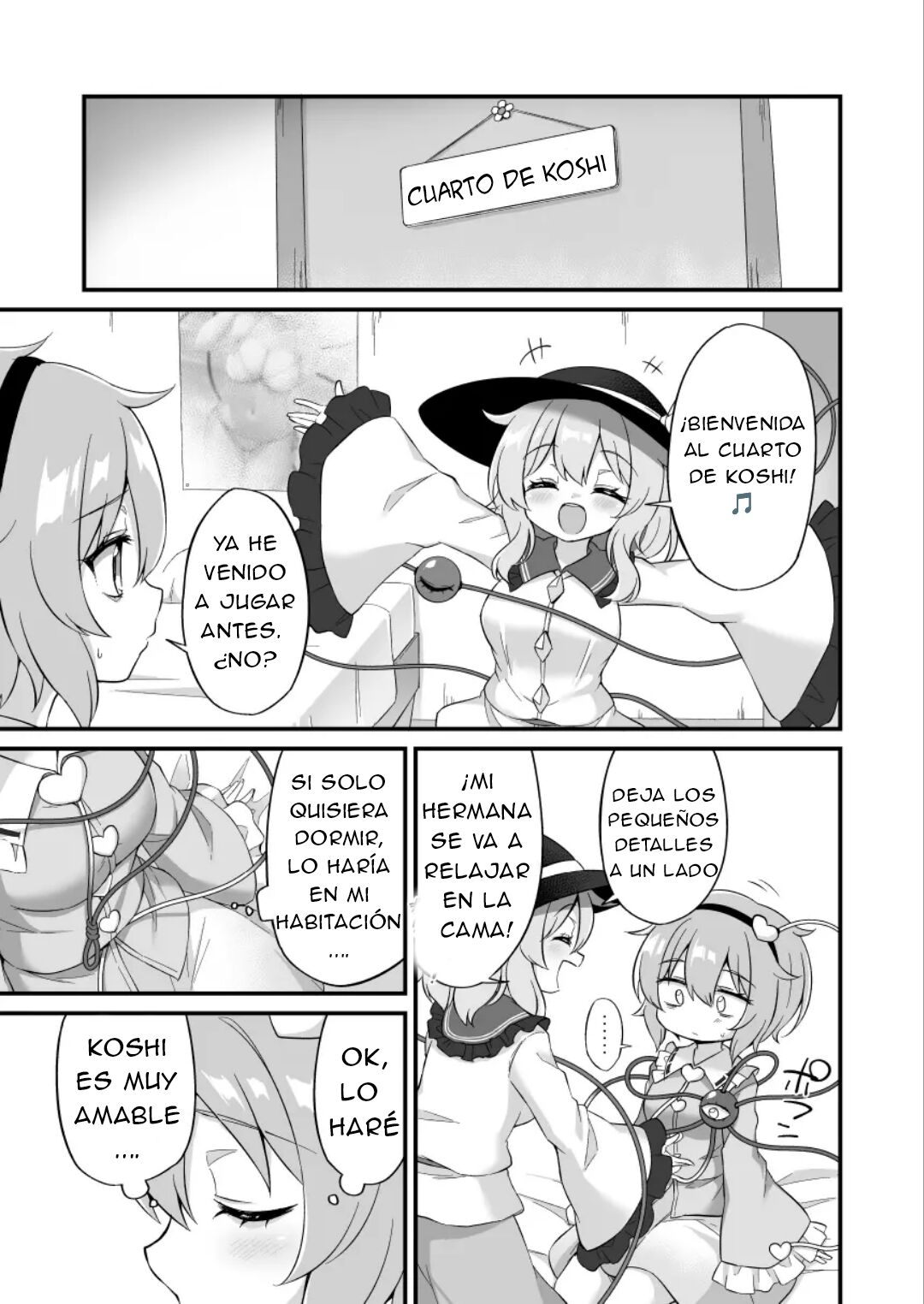 Komeiji Satori wa Sareru ga Mama ni | Satori Komeiji ¡Dejate Llevar! page 7 full