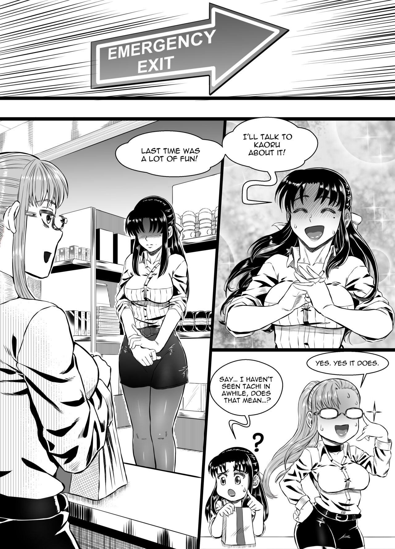 Nana to Kaoru: Tachi's Crucible 3 page 7 full