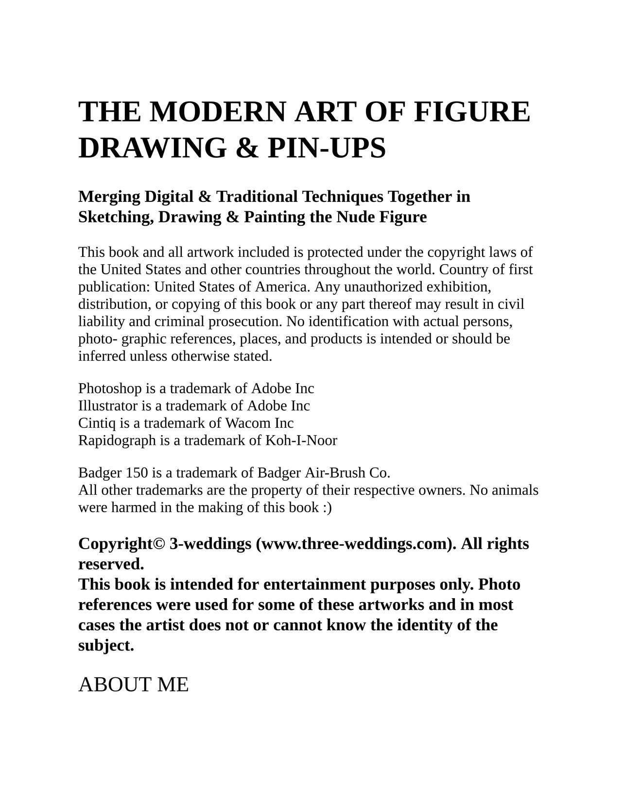 Modern Art of Figure Drawing page 3 full