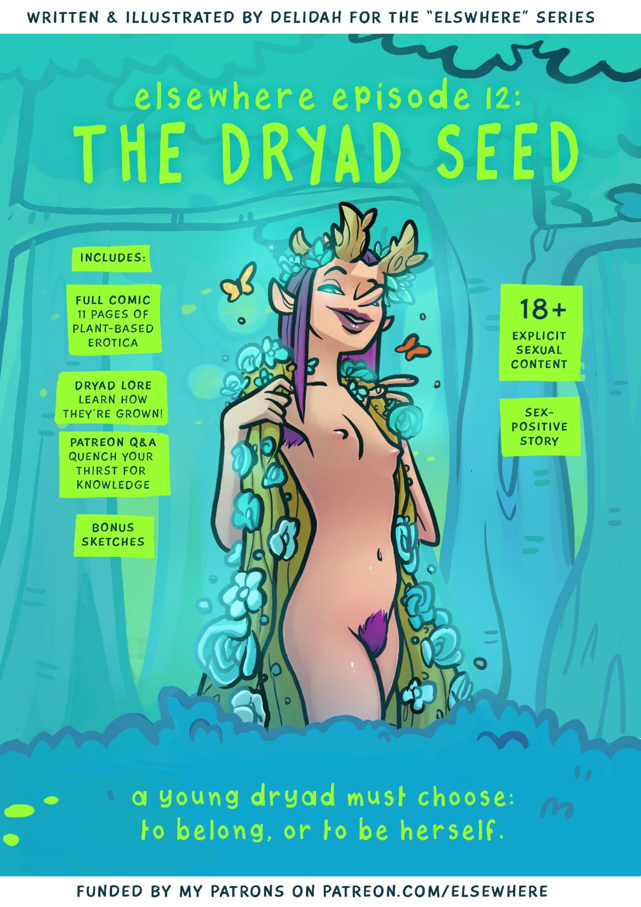 Elsewhere: The Dryad Seed page 1 full