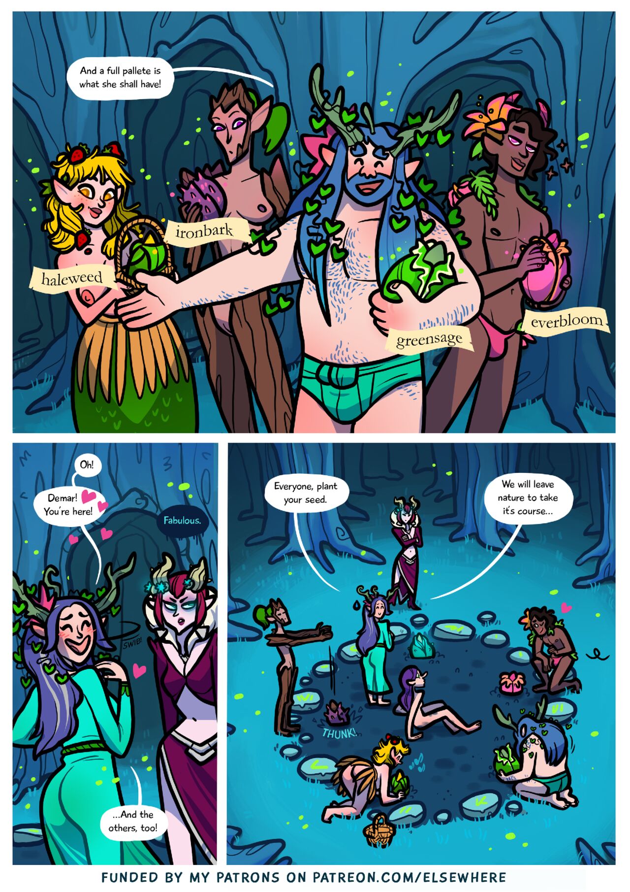 Elsewhere: The Dryad Seed page 6 full