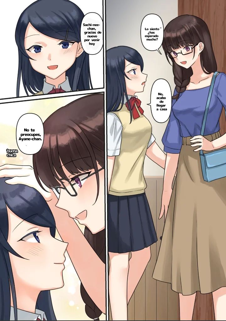 1RT de Nakawarui Nonke Joshi-tachi ga 1-byou Kiss suru Series  - Ayane no Kako. page 4 full