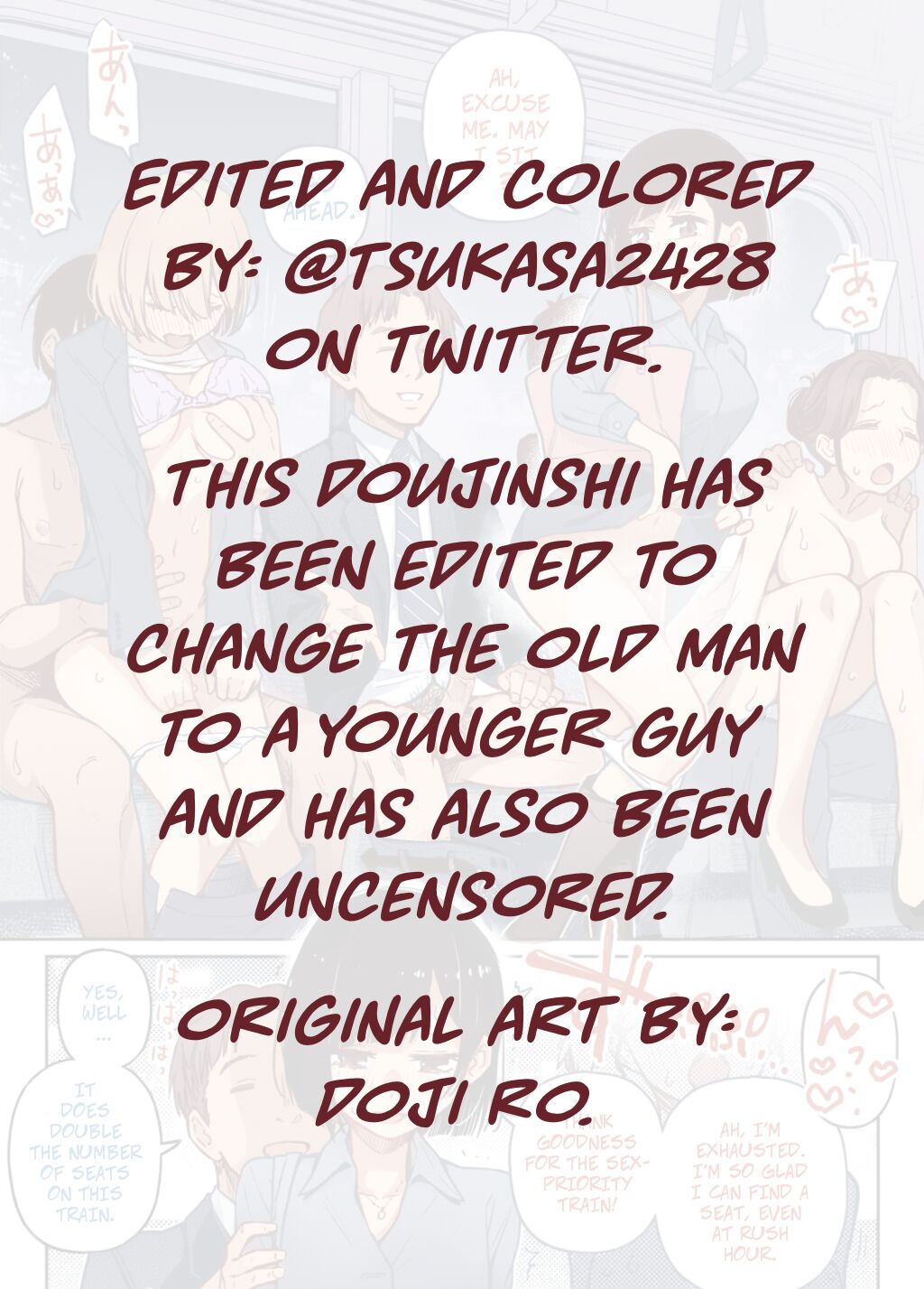 Sex Yuusen Sharyou | The Sex-Priority Train page 2 full
