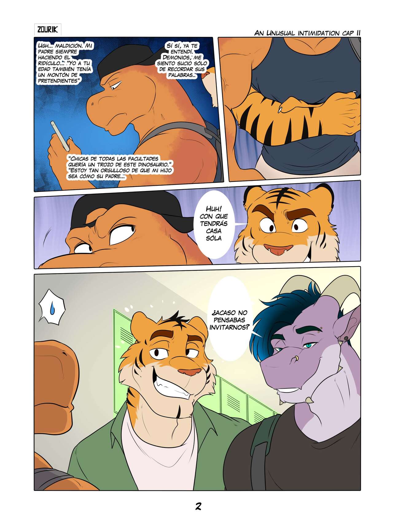 Una Inusual Intimidacion: Capítulo 2 + Extras page 4 full