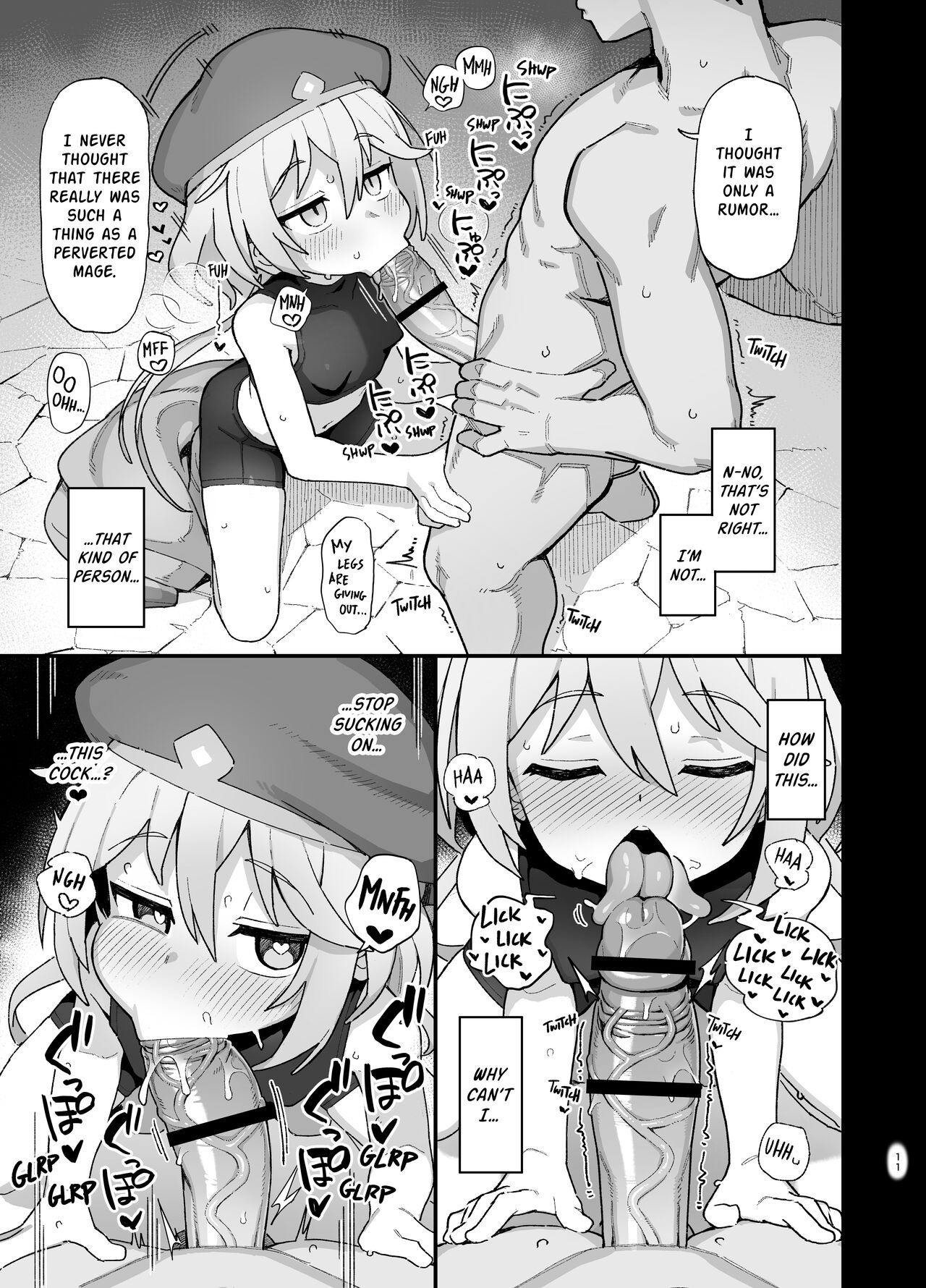 Low Level Mage Corrupted by a Lewd Crest page 10 full