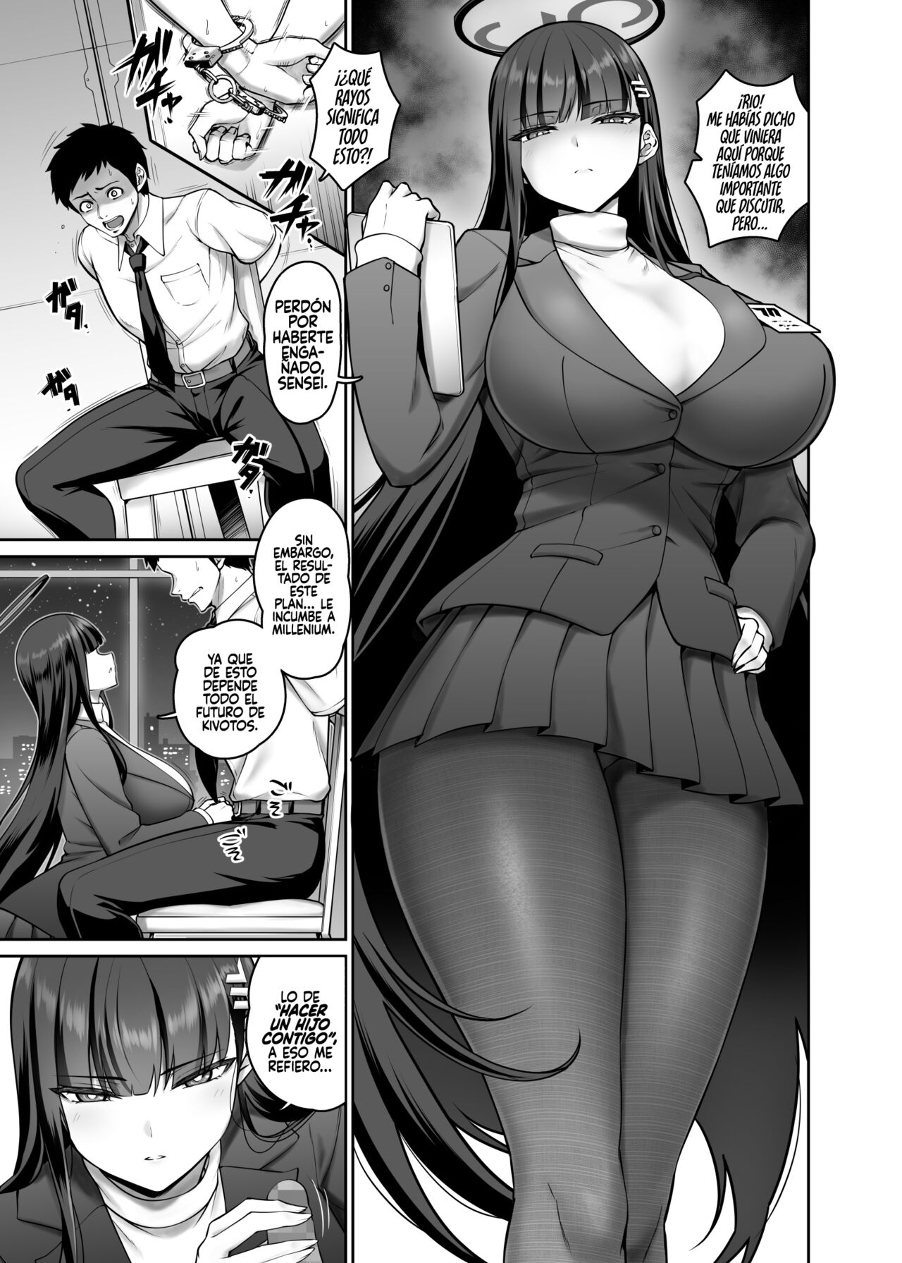 Rio Short Manga page 1 full