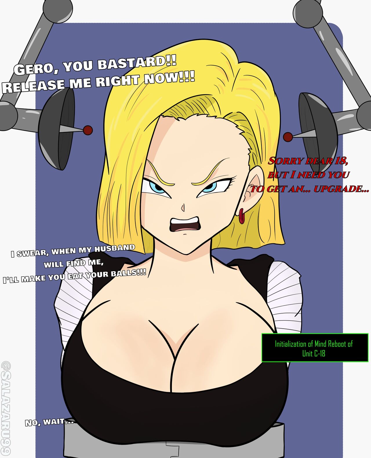 Android 18: Reprogrammed page 2 full