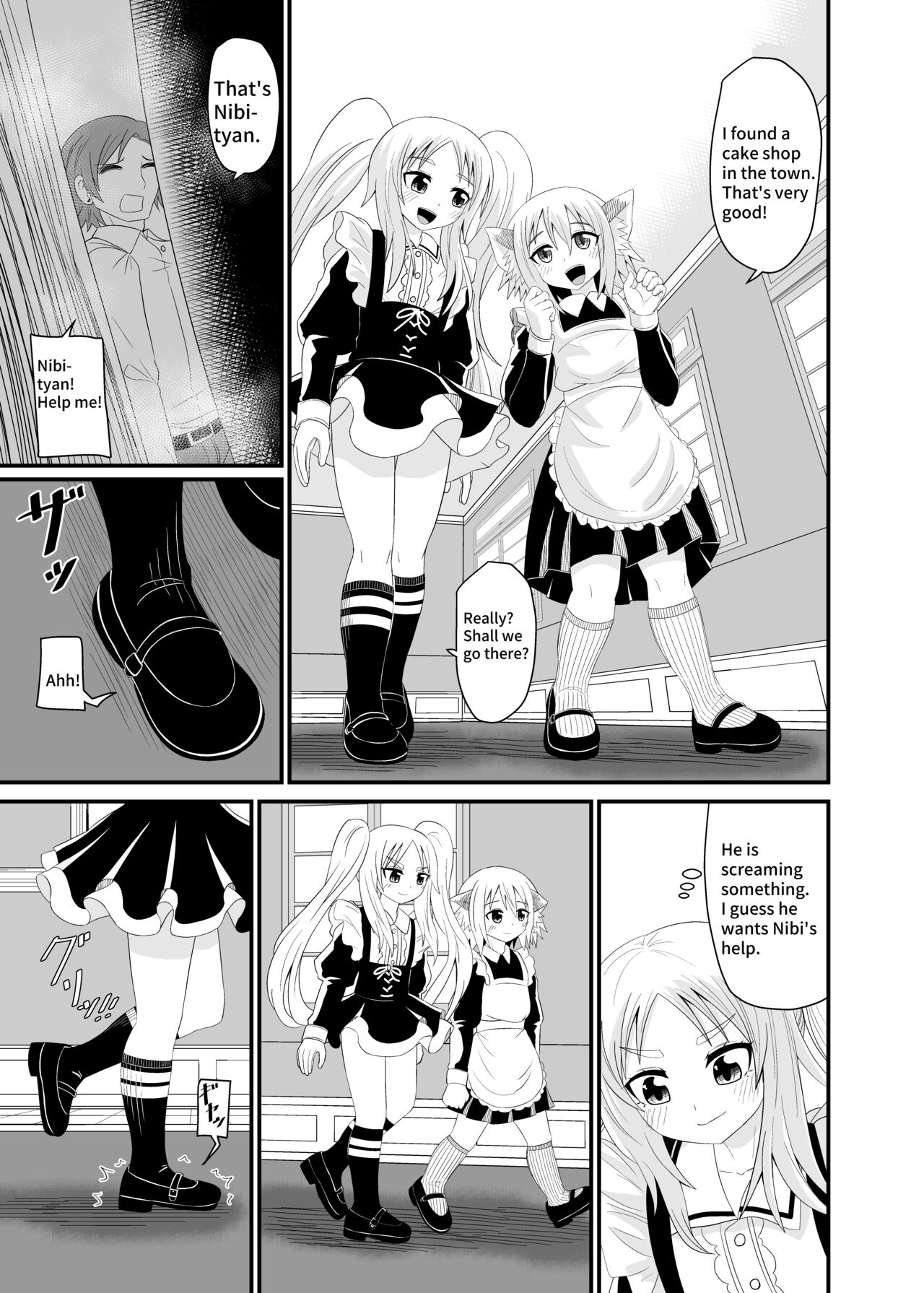 Isekai Maid Foot Fetish Story 4 page 10 full
