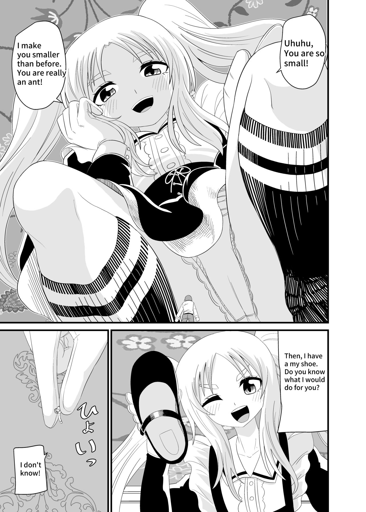Isekai Maid Foot Fetish Story 4 page 4 full