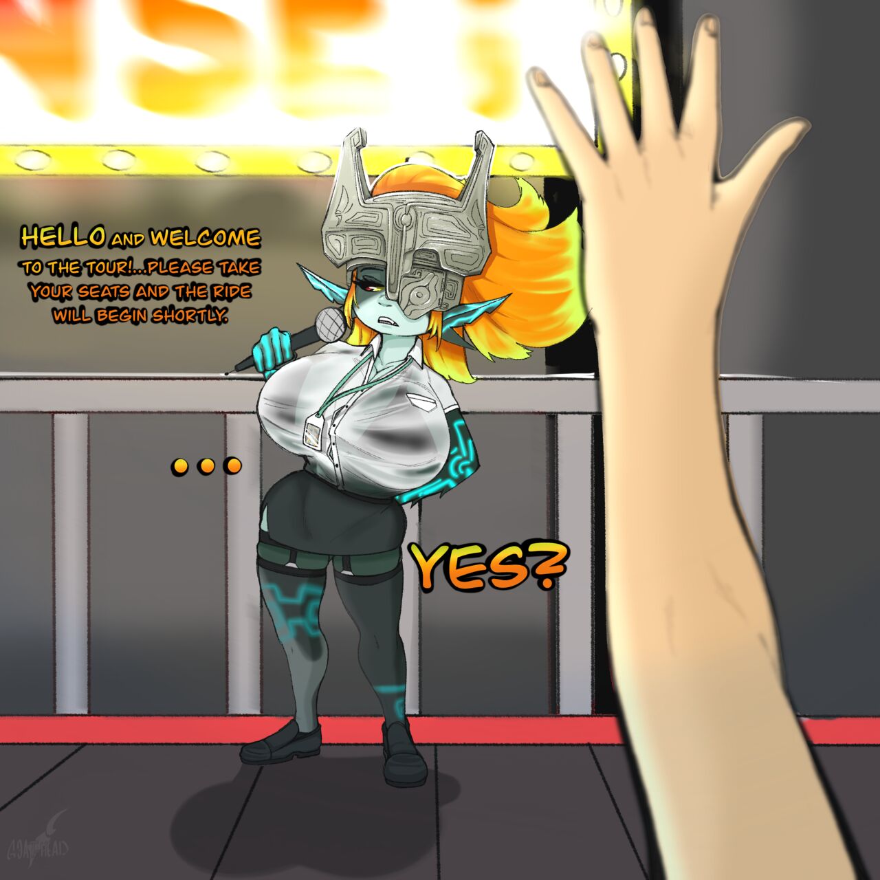 MIDNA’s TRAVELS - Midna's Bus Tour page 1 full
