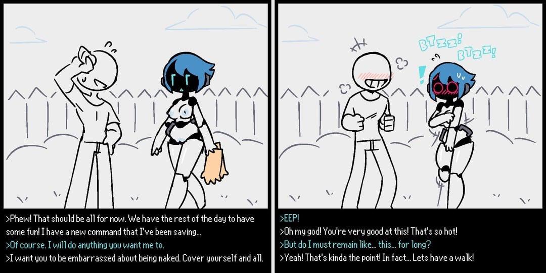 Lav, The Customizable Android Maid page 6 full