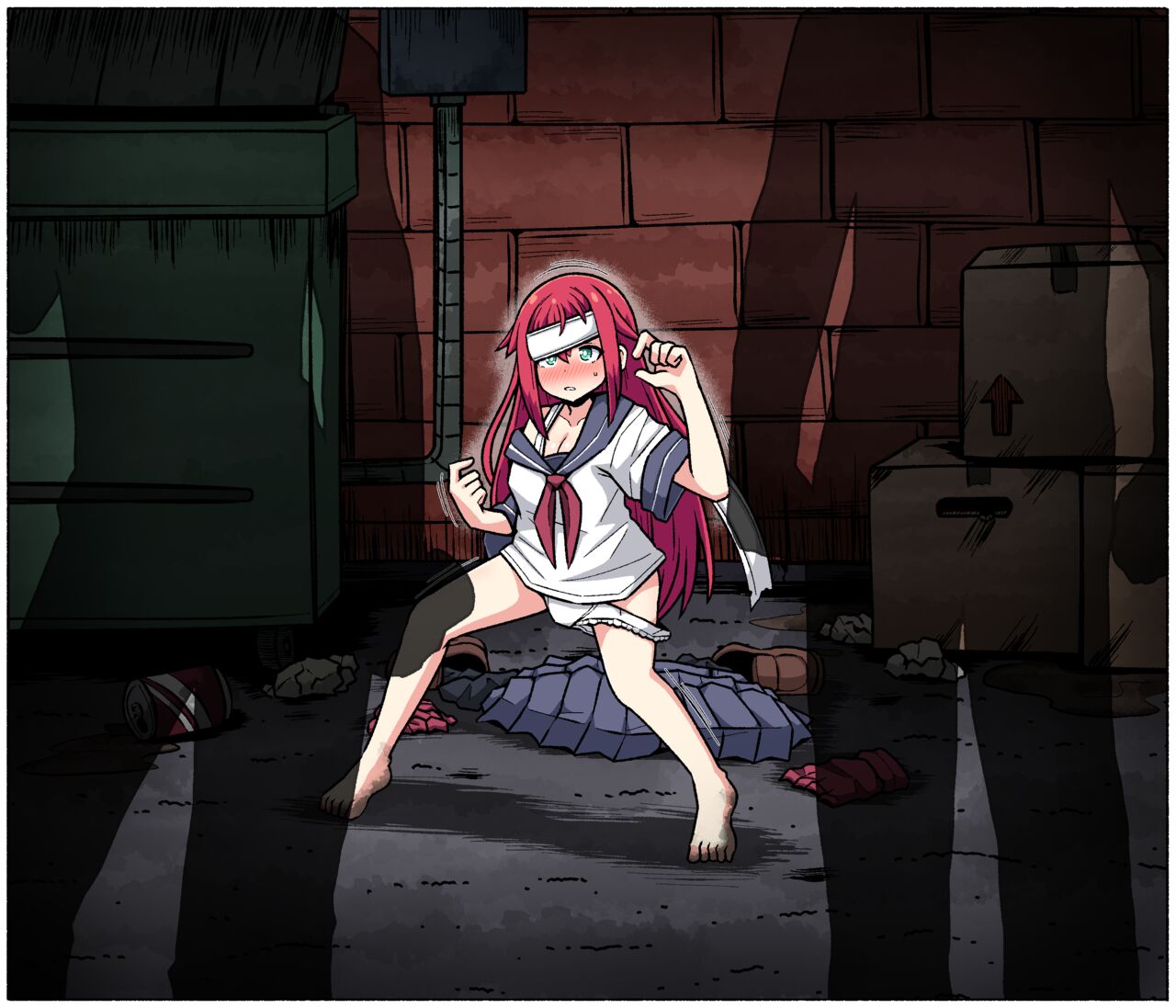 Fighting Girl page 4 full