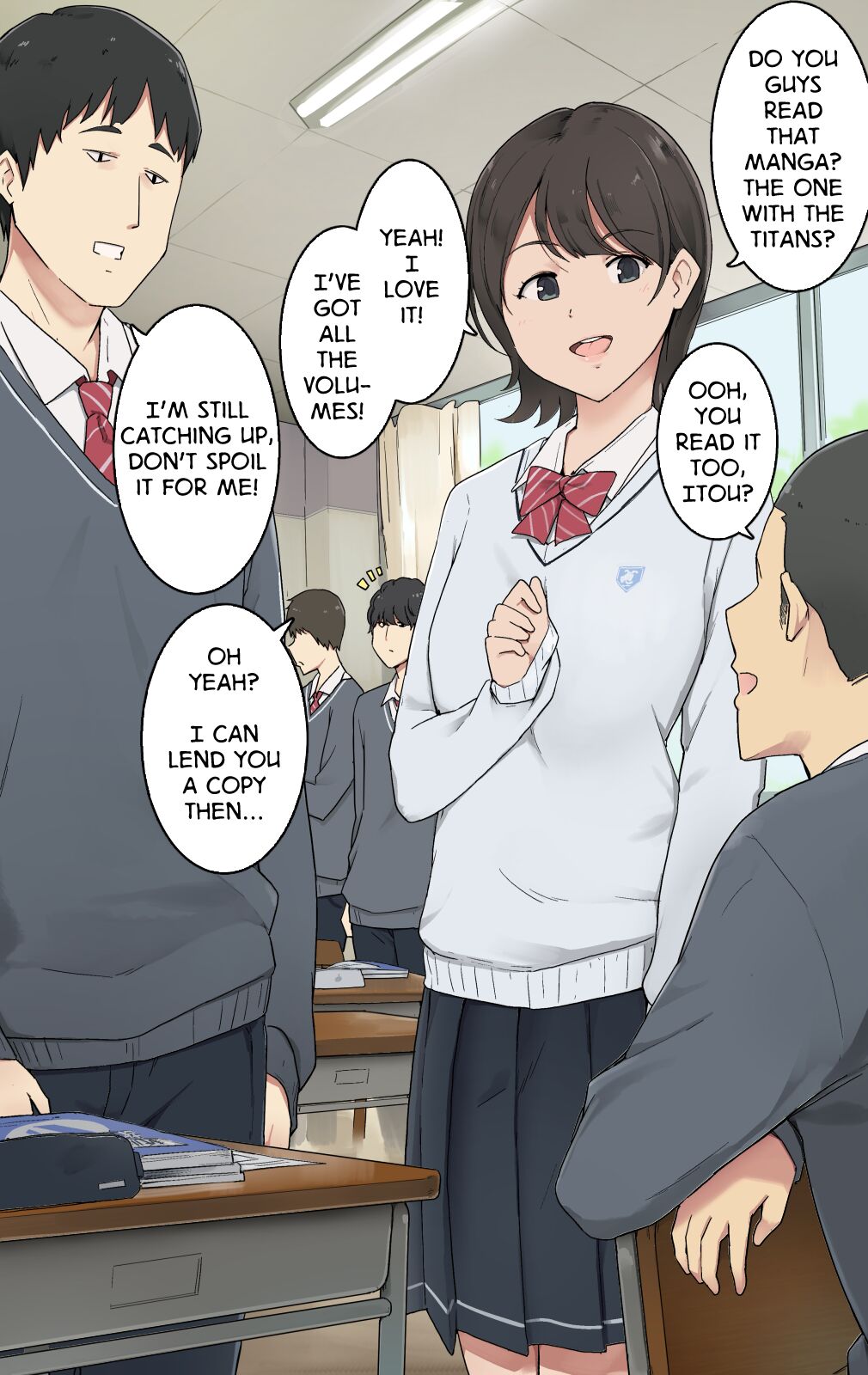 Sokubaku no Tsuyoi Kareshi to Sono Kanojo | A Controlling Boyfriend and His Girlfriend page 1 full