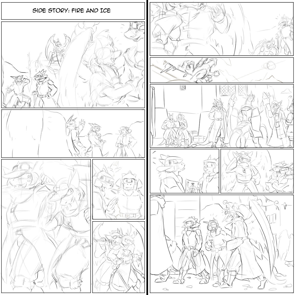 Side Story: Fire and Ice page 1 full