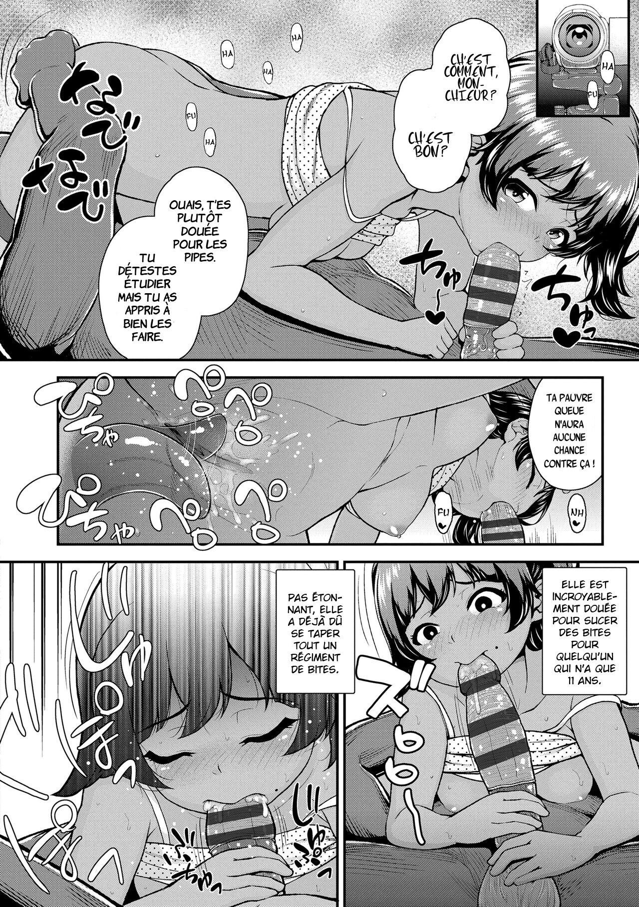 Bicchi na Mesugaki Tenkousei | Notre nouvelle élève transférée est une sale petite salope! page 10 full