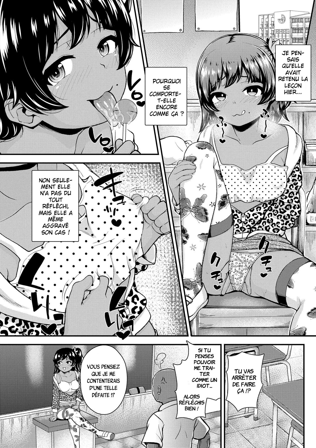 Bicchi na Mesugaki Tenkousei | Notre nouvelle élève transférée est une sale petite salope! page 8 full