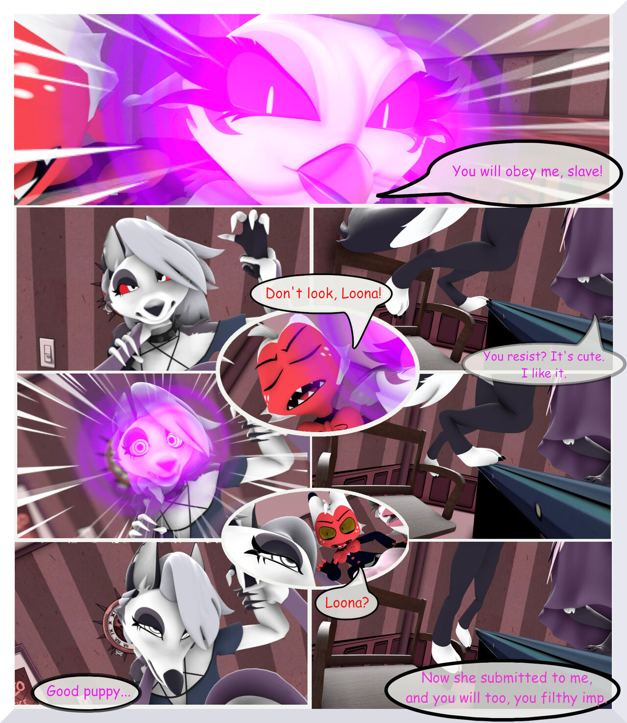 Loona's Punishment page 5 full