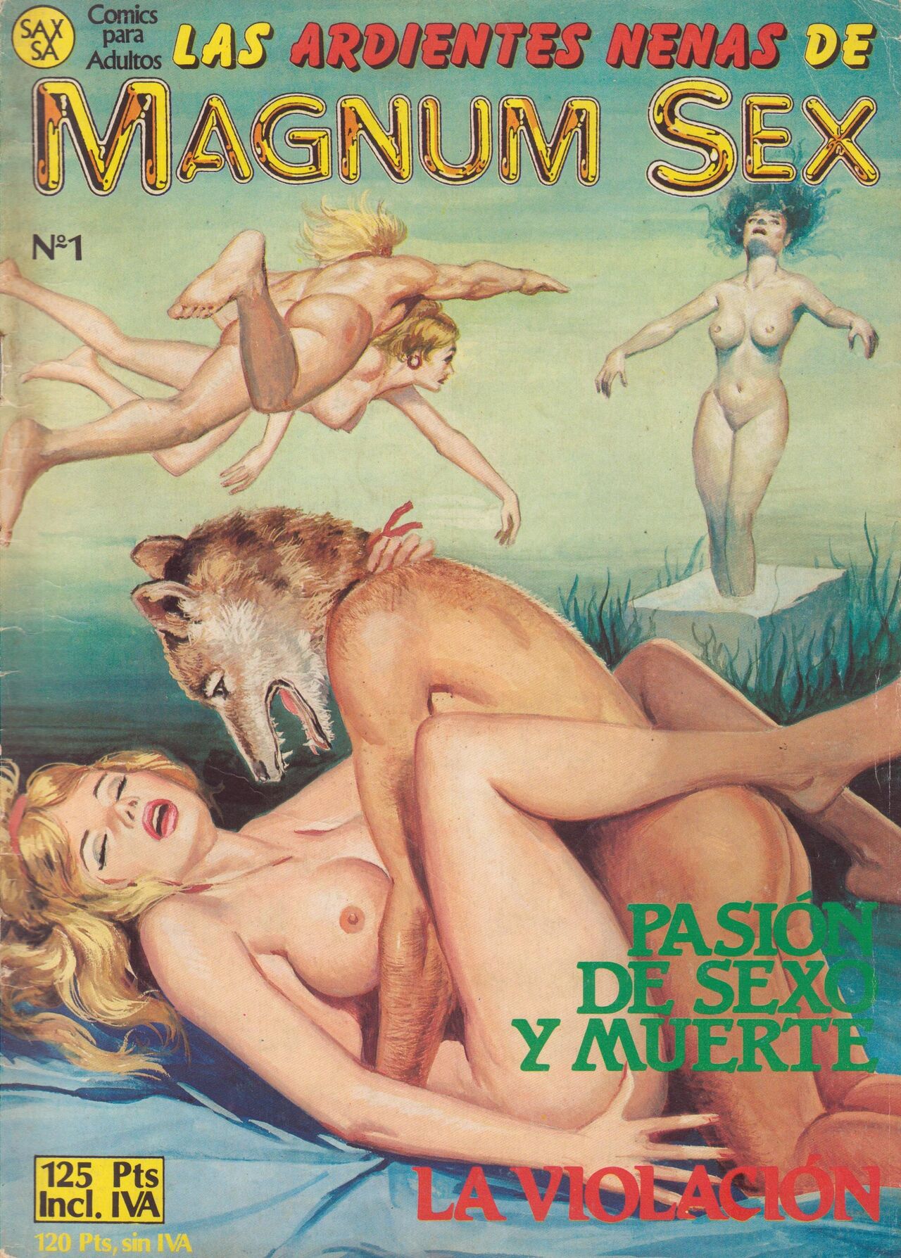 Las Ardientes Nenas de Magnum Sex N°1 page 1 full