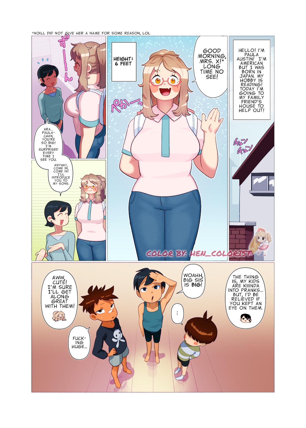 Paula-chan page 1 full