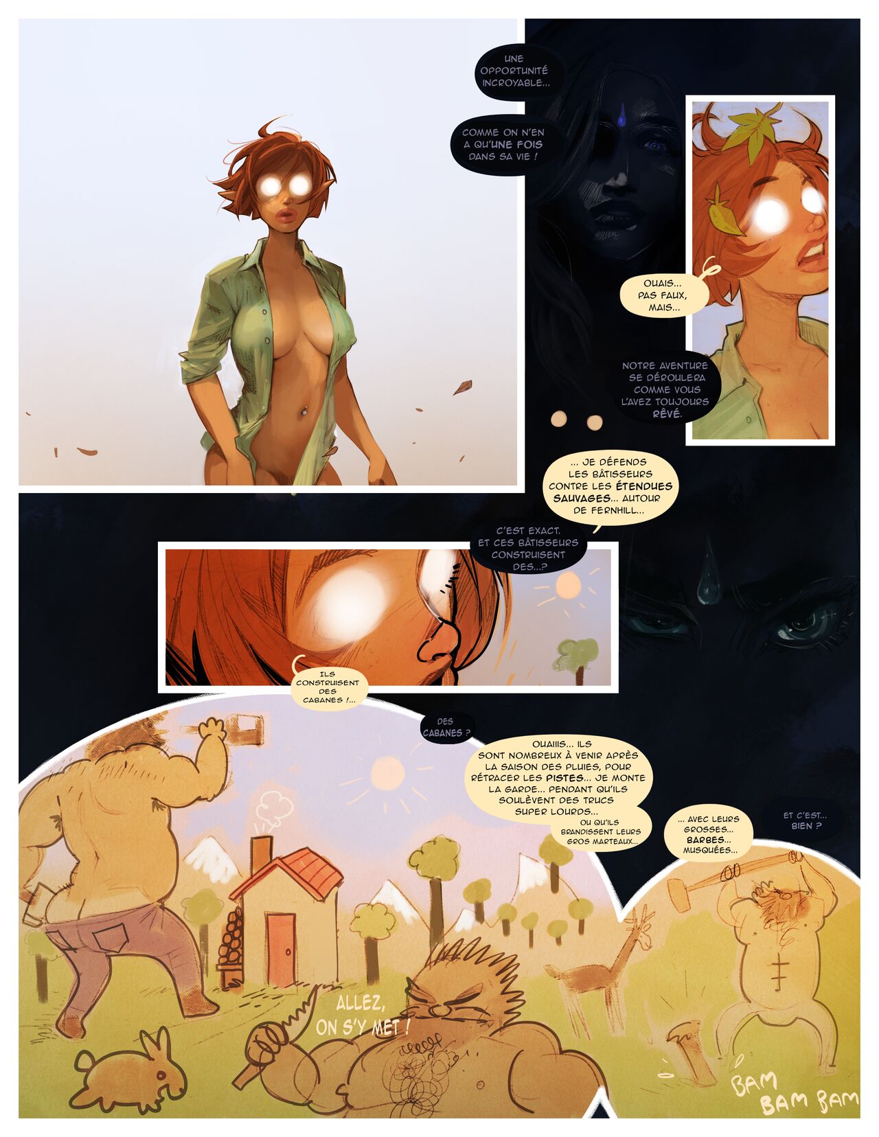 I Roved Out in Search of Truth and Love - Livre 3 Tome 19 - Combat De Pshyco page 2 full