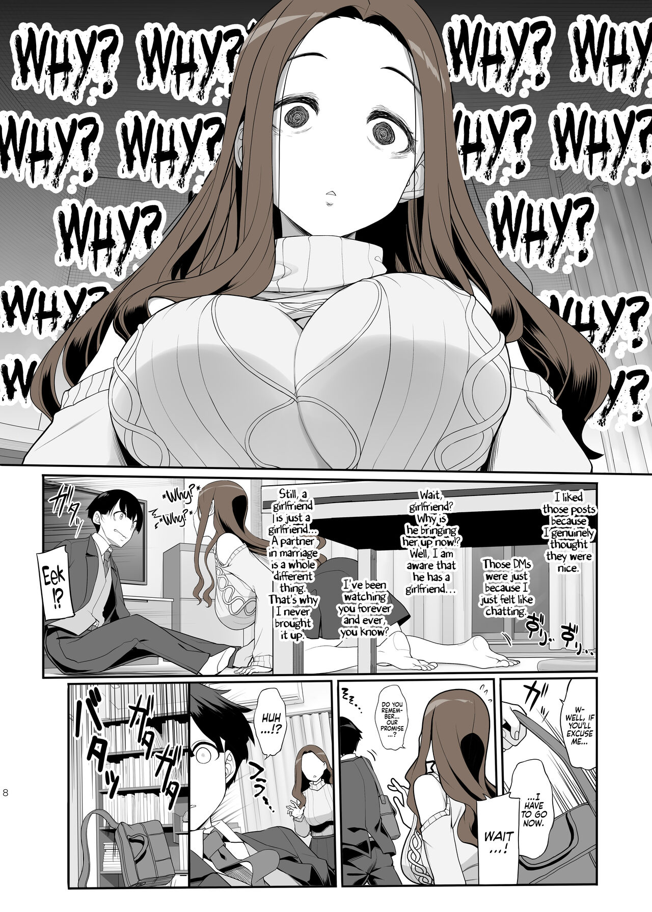 Ichizu na Onee-san to Saikaishitara Dosukebe Kyuukonsarete Sex Tsukeninaru Hanashi | After Reuniting with the Onee-san Who is Fixated on Me, I was Proposed to with Sex and Got Addicted page 8 full