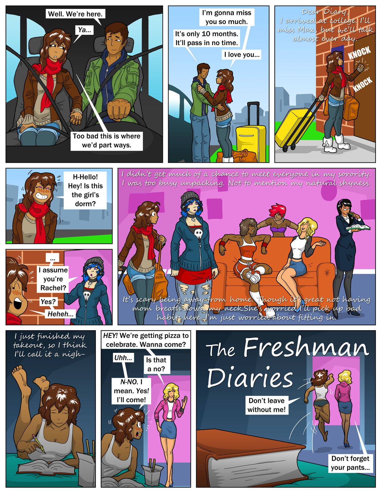 Freshman diaries page 1 full