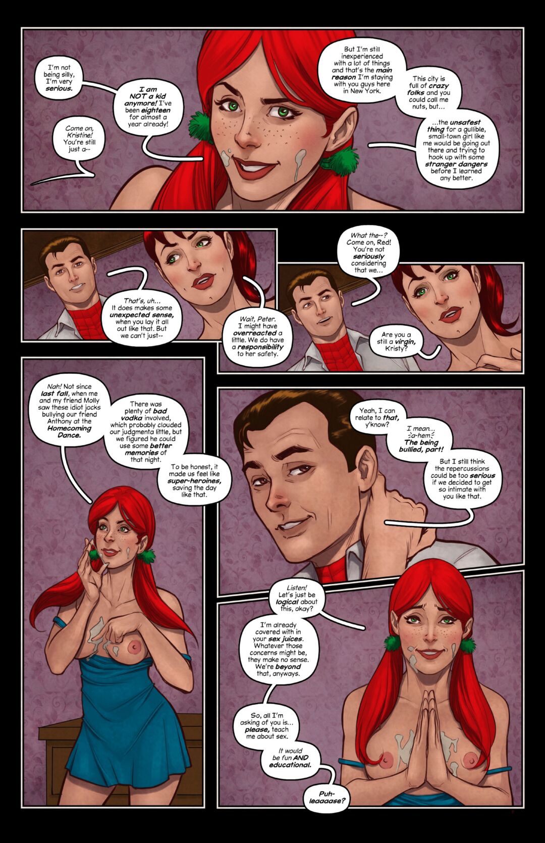 - Spider-Man - Wet Times with the Parkers page 6 full