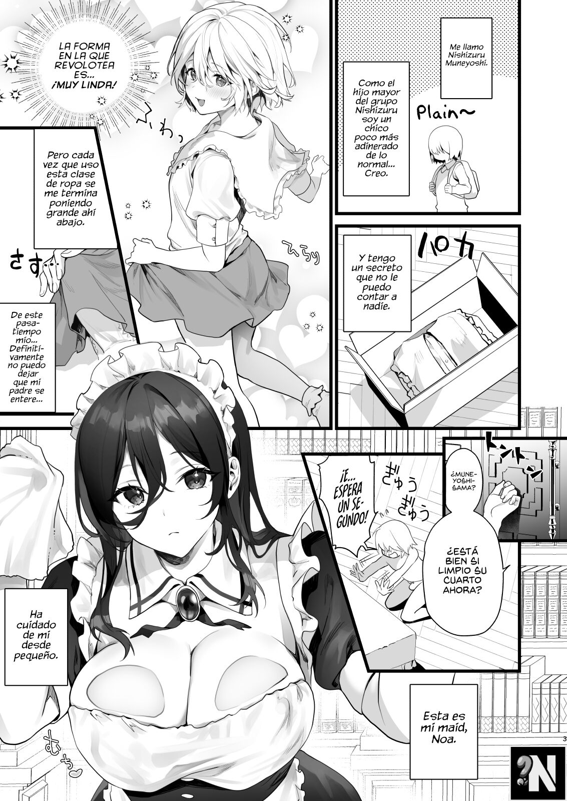 Otokonoko wa Maid no Love Doll | El Femboy es el Muñeco Amoroso de su Sirvienta page 3 full