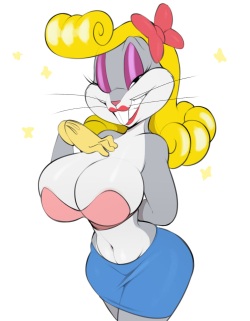 Lola bunny x Bugs bunny