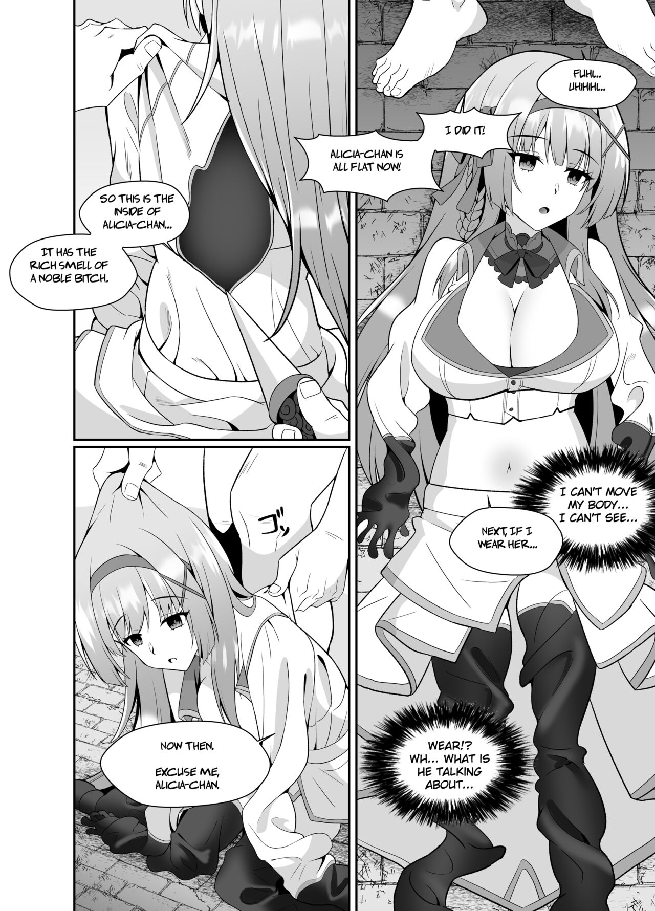 Hime-sama no Jinsei Itadakimasu -Kawa-ka Sarete Ossan ni Karada o Nottorarete Shimau Himekishi Monogatari- page 8 full
