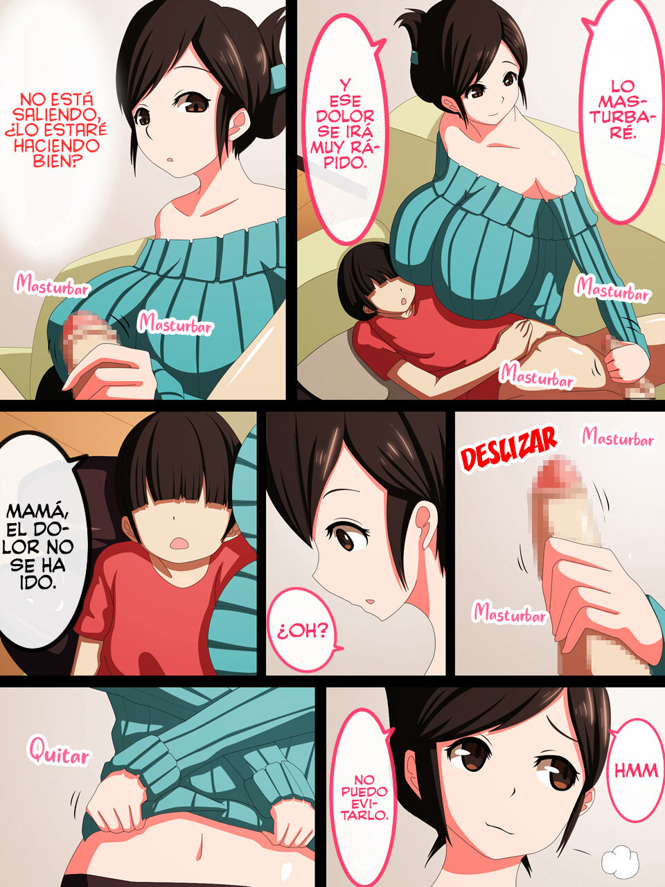 Boshi Katei Himitsu no Sei Kyouiku Hahaoya ga Onna ni Modotta Hi| Educación sexual secreta entre Madre e Hijo ~El día en que mamá volvió a ser mujer page 3 full