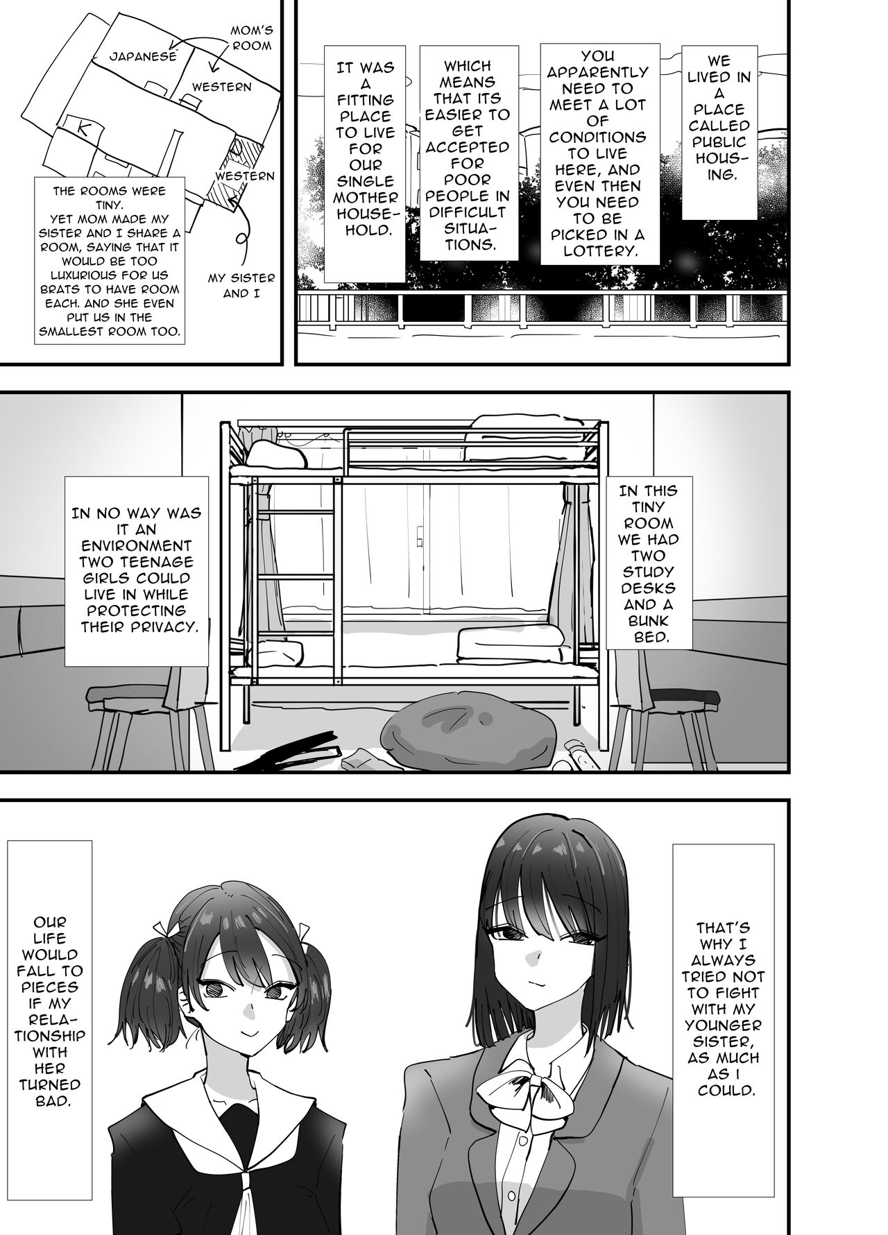 Imouto ga Watashi o Okazu ni Shitate Onanie o Shite ita Hanashi | My Little  Sister Was Masturbating To Me - Page 3 - IMHentai