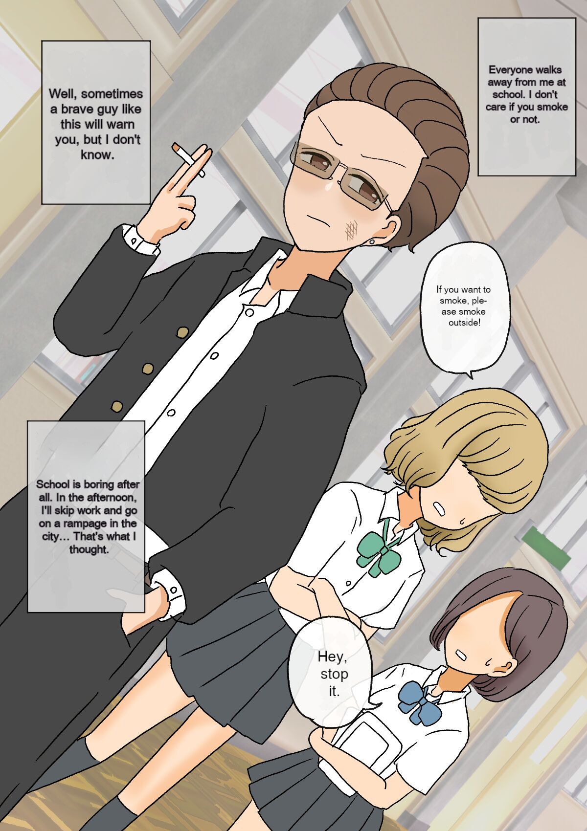 A delinquent boy falls for a female and becomes a cute bride-engagement edition- page 9 full